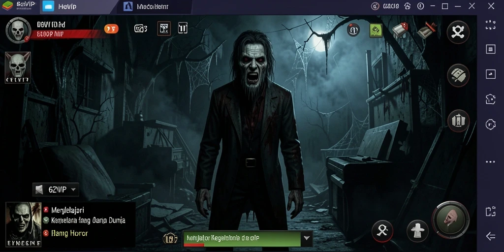Gameplay menegangkan di dalam kegelapan penuh misteri.