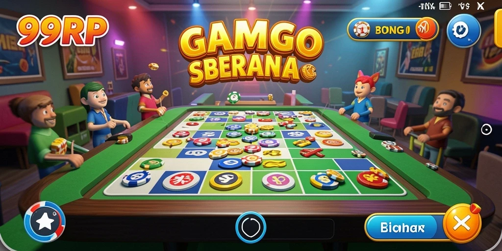 Screenshot gameplay 99RP dengan suasana permainan Bingo yang seru.