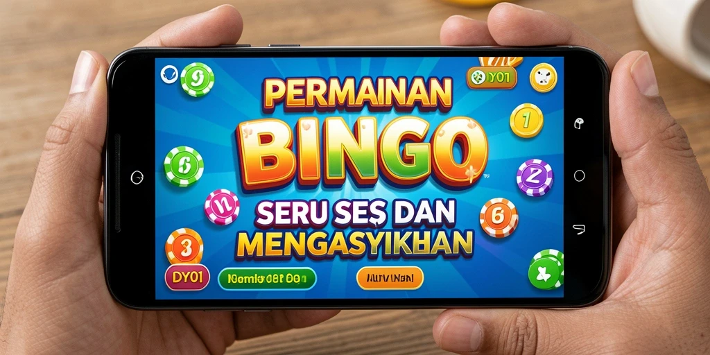 Tampilan gameplay DY01 yang seru dengan fitur Bingo yang menarik.