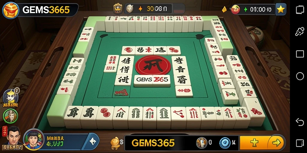 Tangkapan layar dari gameplay menarik di GEMS365.