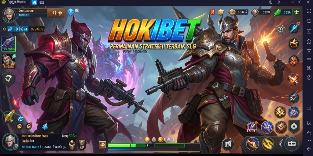 Tampilan gameplay SLG HOKIBET yang seru dan mendebarkan.