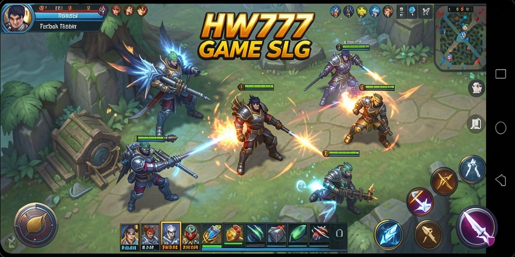 Tampilan menarik dari gameplay epic HW777 yang menuntut strategi.