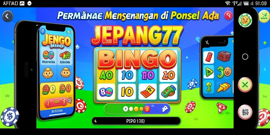 Tampilan gameplay Bingo yang menarik dan penuh warna.