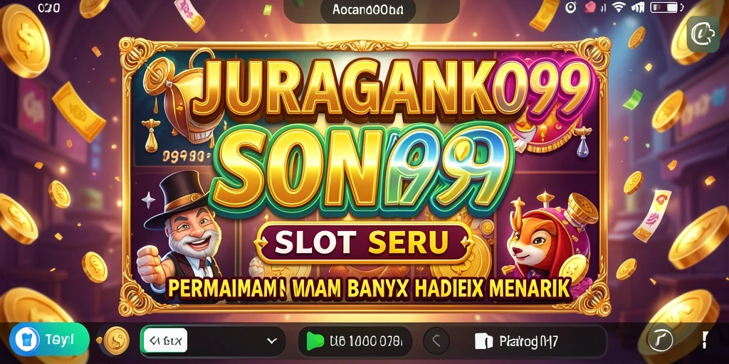 Tampilan gameplay JURAGANKOIN99 dengan banyak pilihan slot.