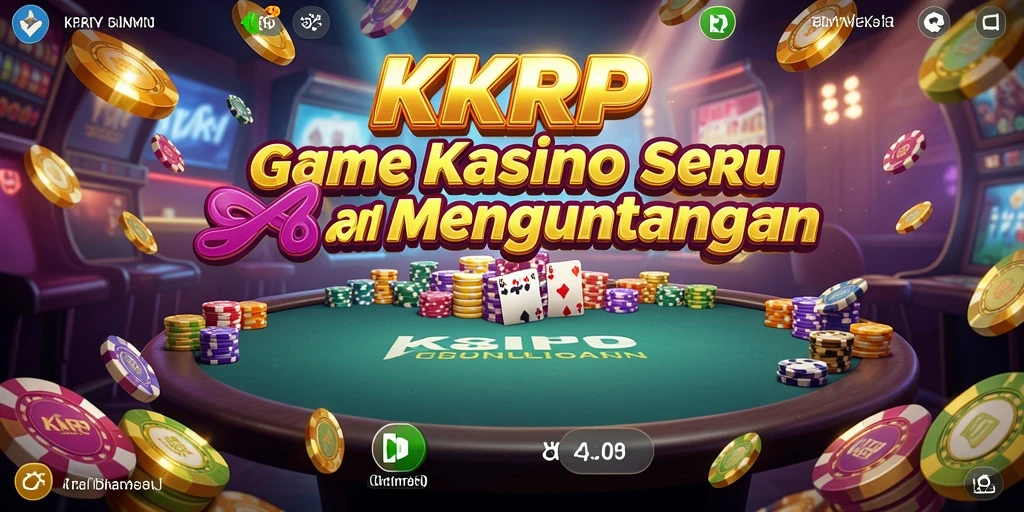 Screenshot gameplay KKRP menampilkan serunya permainan Kasino di layar ponsel.