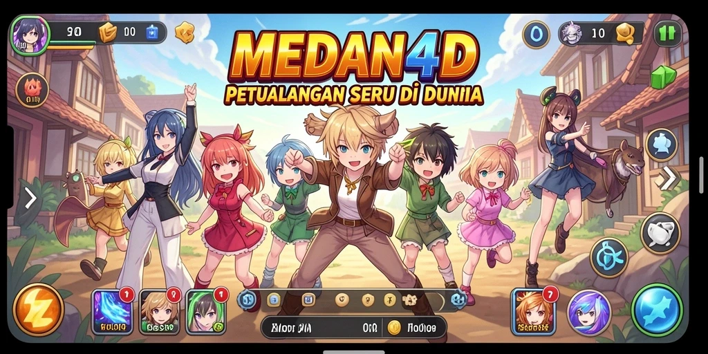 Tampilan menarik dari gameplay MEDAN4D yang penuh aksi.
